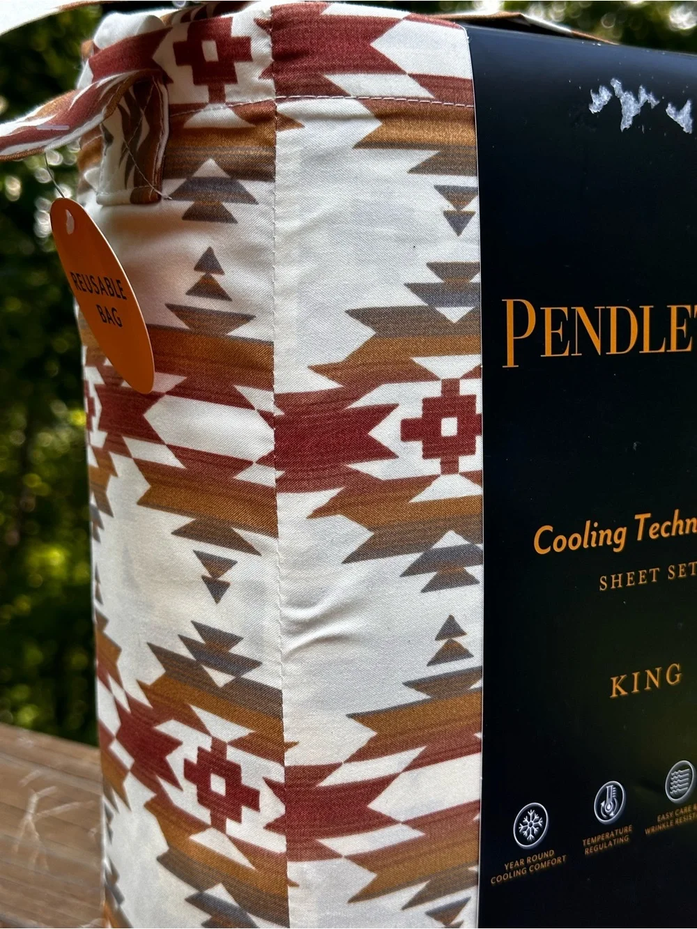 Pendleton Moonlit Mesa King Cooling Sheet Set Southwestern NWT 4 Pc